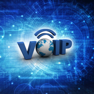 3d illustration Voip